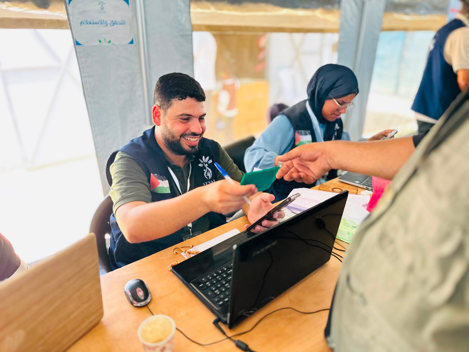 Funded by UNICEF, Senabil Association for Youth and Development Continues Implementing the Shelter Assistance Distribution Project in Khan Younis