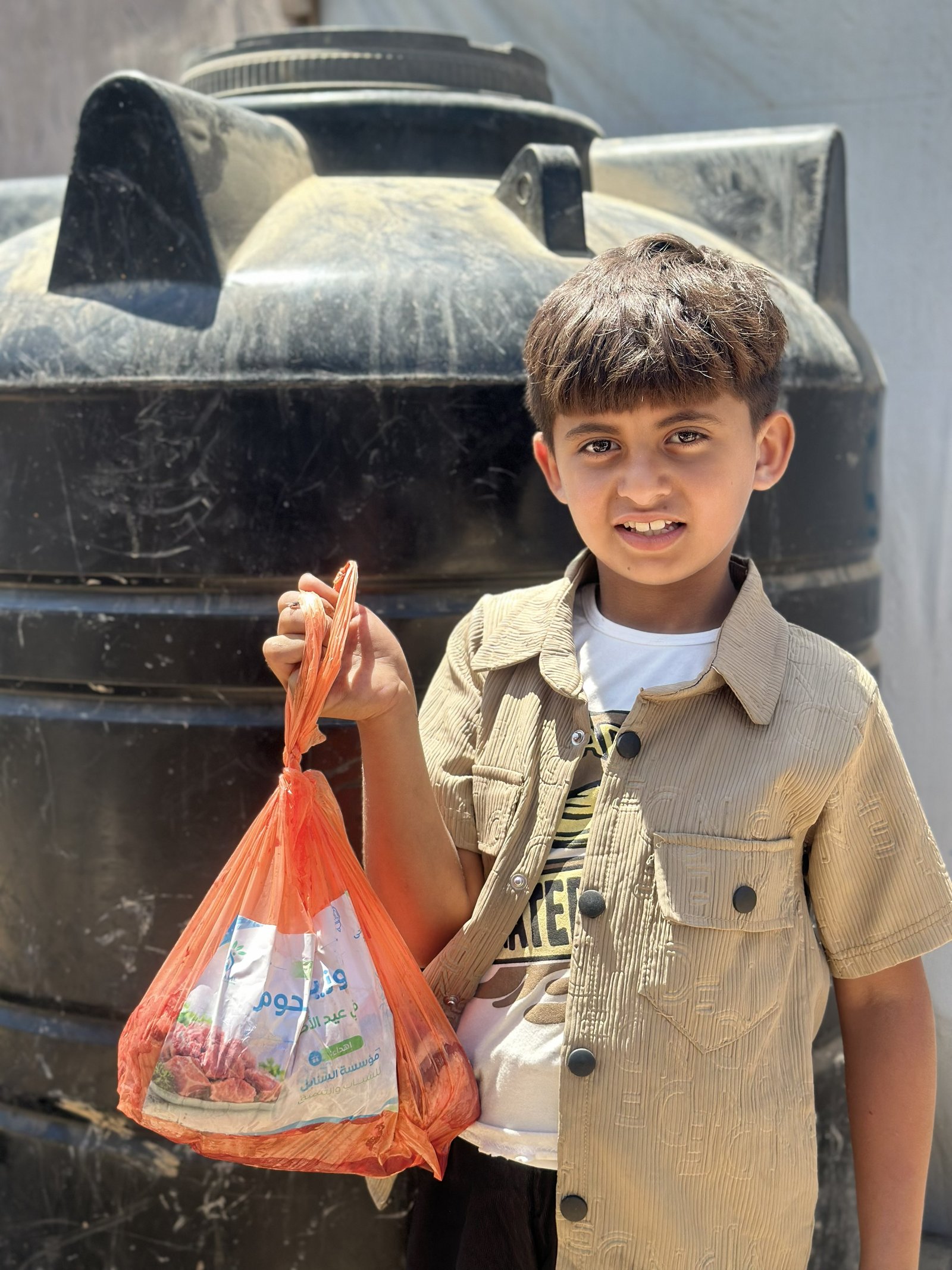 Senabil Association for Youth and Development Implements Meat Distribution Project for Affected Families in the Gaza Strip During Eid al-Adha
