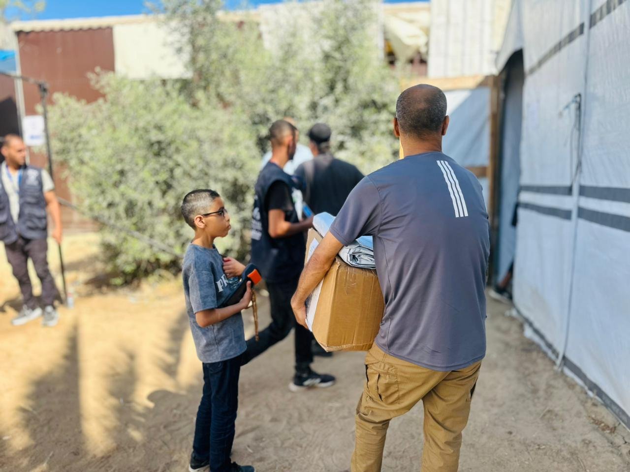 Funded by UNICEF, Senabil Association for Youth and Development Implements Shelter Assistance Distribution Project in Marginalized Areas