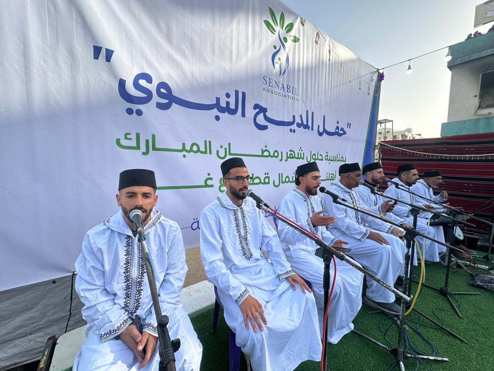 Senabel Association Hosts Nasheed Evenings Across Gaza to Welcome the Holy Month of Ramadan