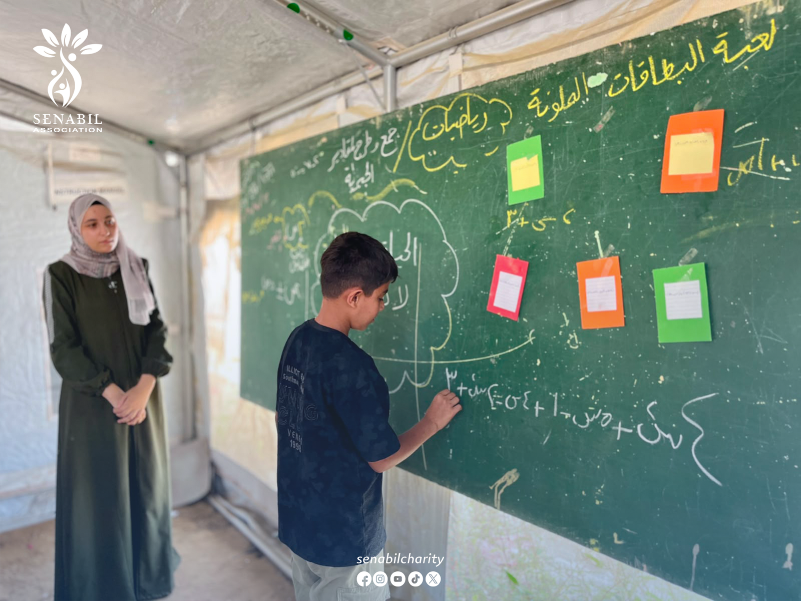 انطلاق فعاليات المخيم الصيفي "أجراس المدرسة" في مدارس السنابل