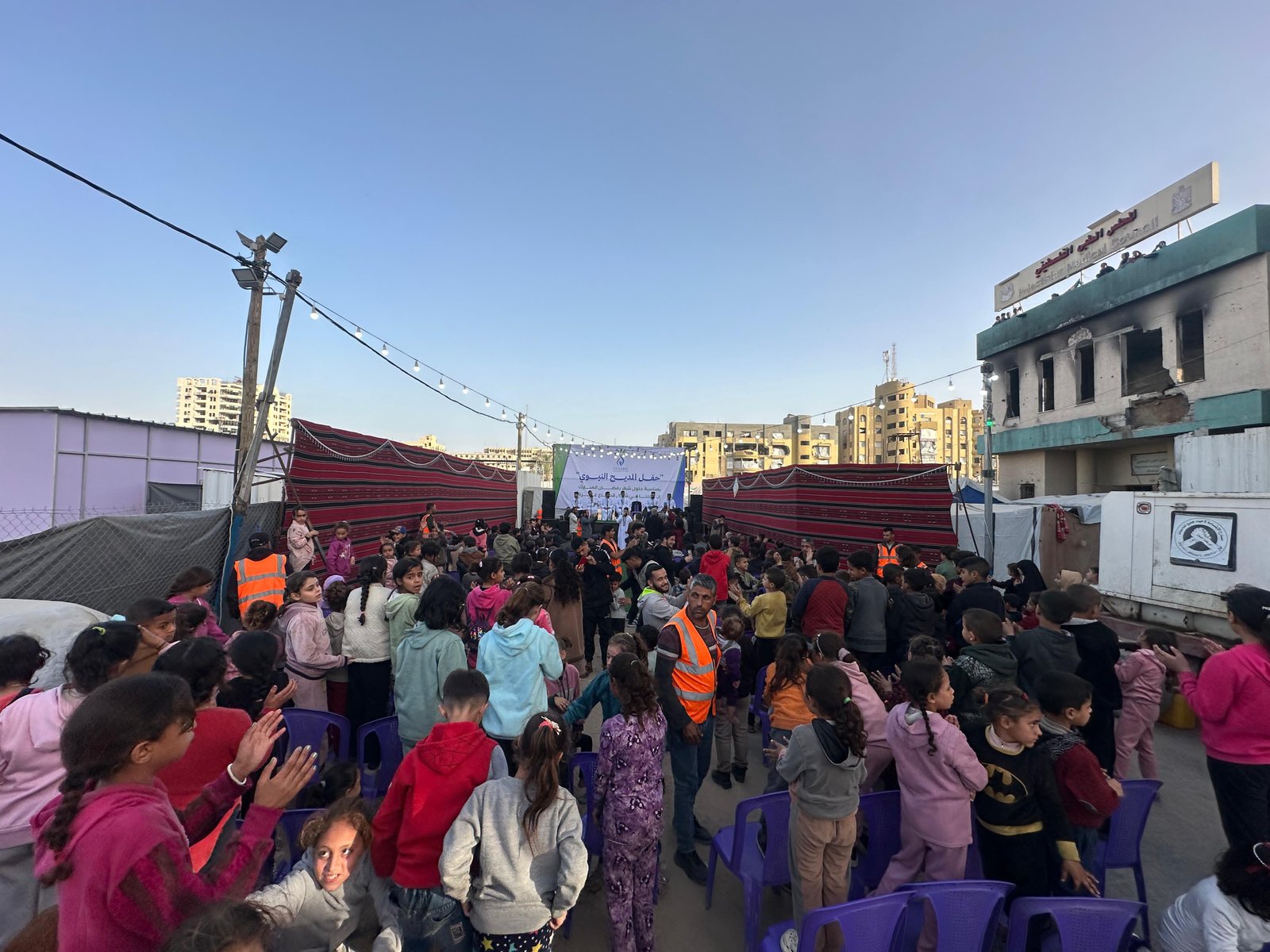 Senabel Association Hosts Nasheed Evenings Across Gaza to Welcome the Holy Month of Ramadan