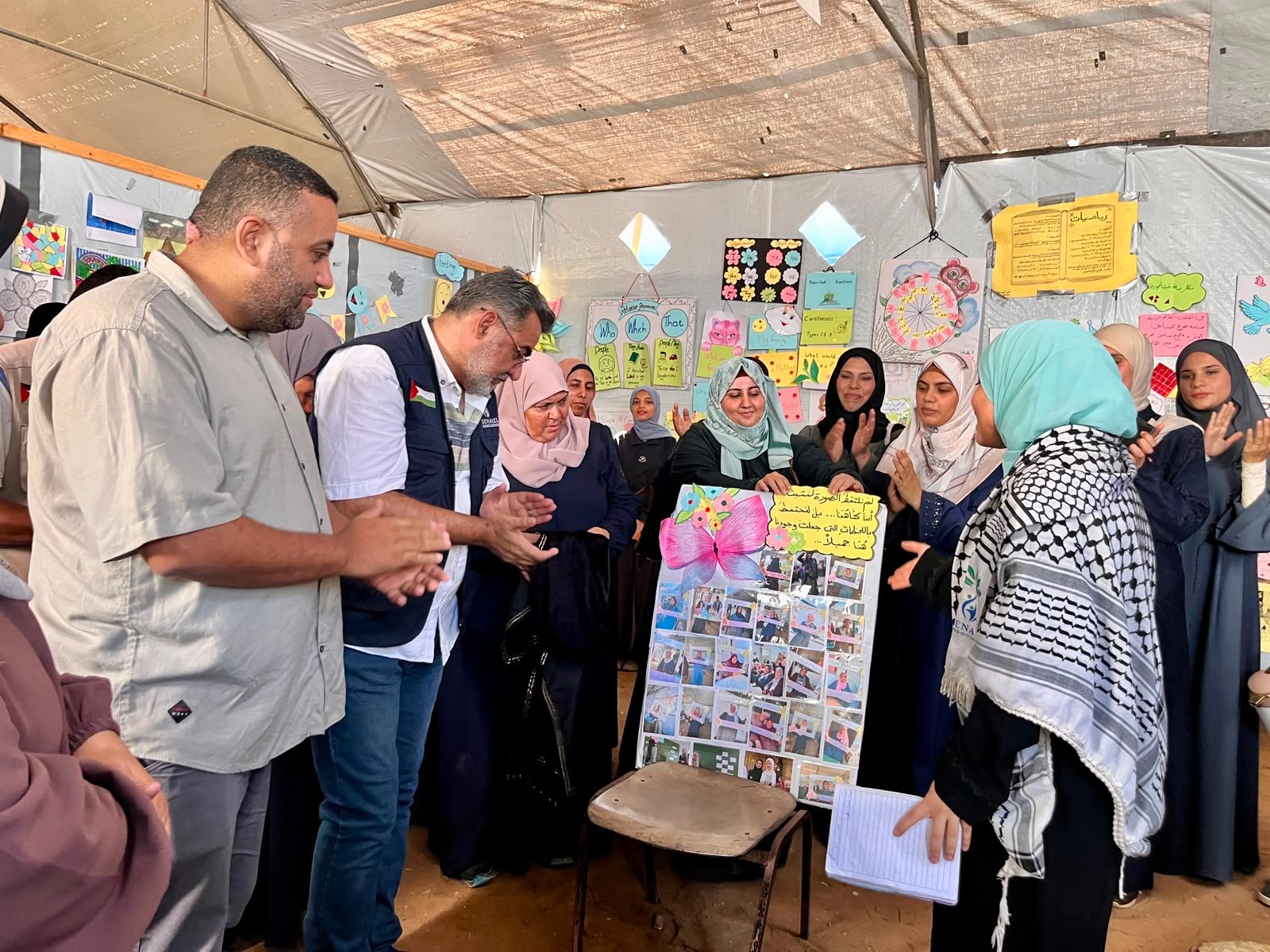 إبداعات الطلبة في ختام المخيم الصيفي «أجراس المدرسة»