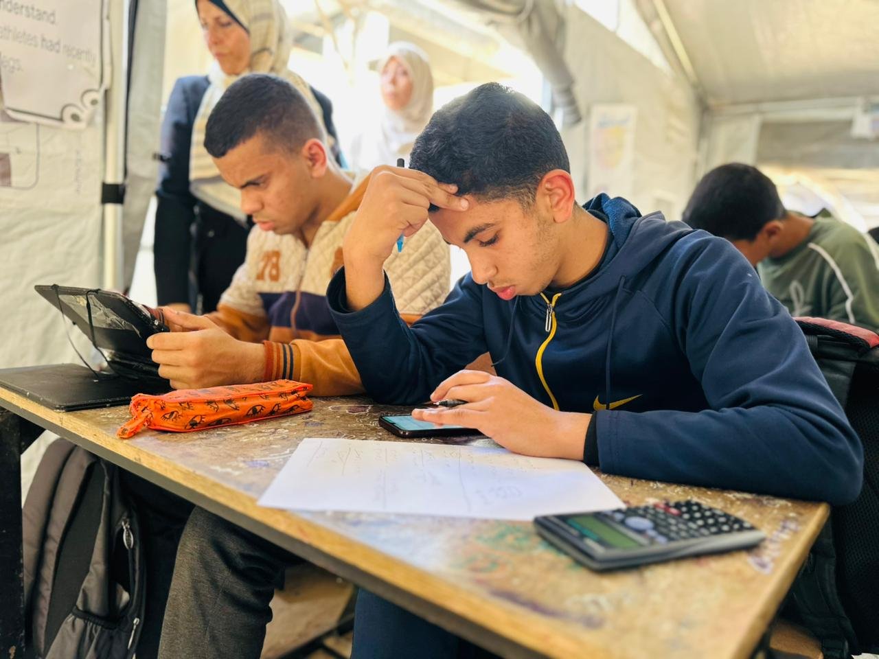 تختتم مدارس سنابل الاختبارات التجريبية الإلكترونية لطلبة الثانوية العامة