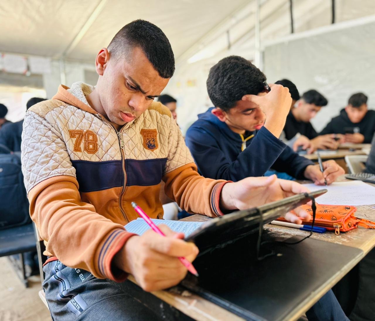 تختتم مدارس سنابل الاختبارات التجريبية الإلكترونية لطلبة الثانوية العامة