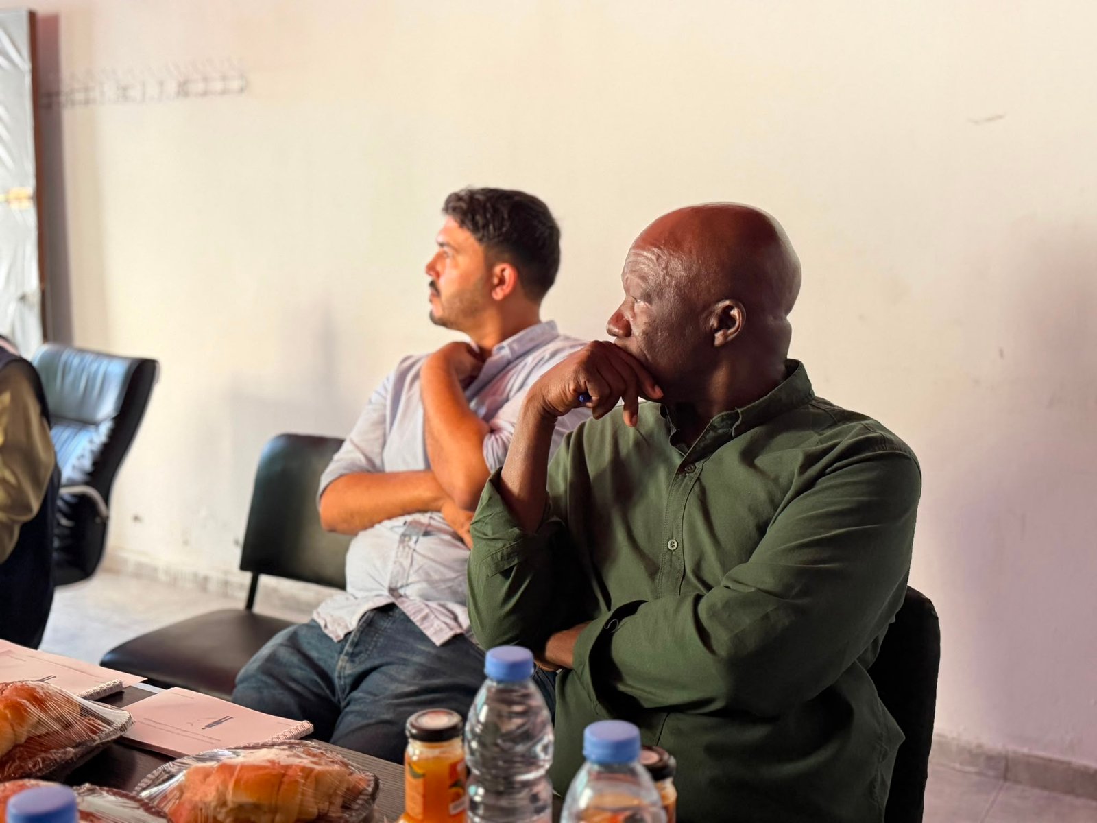 Senabil Association for Youth and Development receives a delegation from the Site Management Cluster to enhance cooperation and unify efforts.