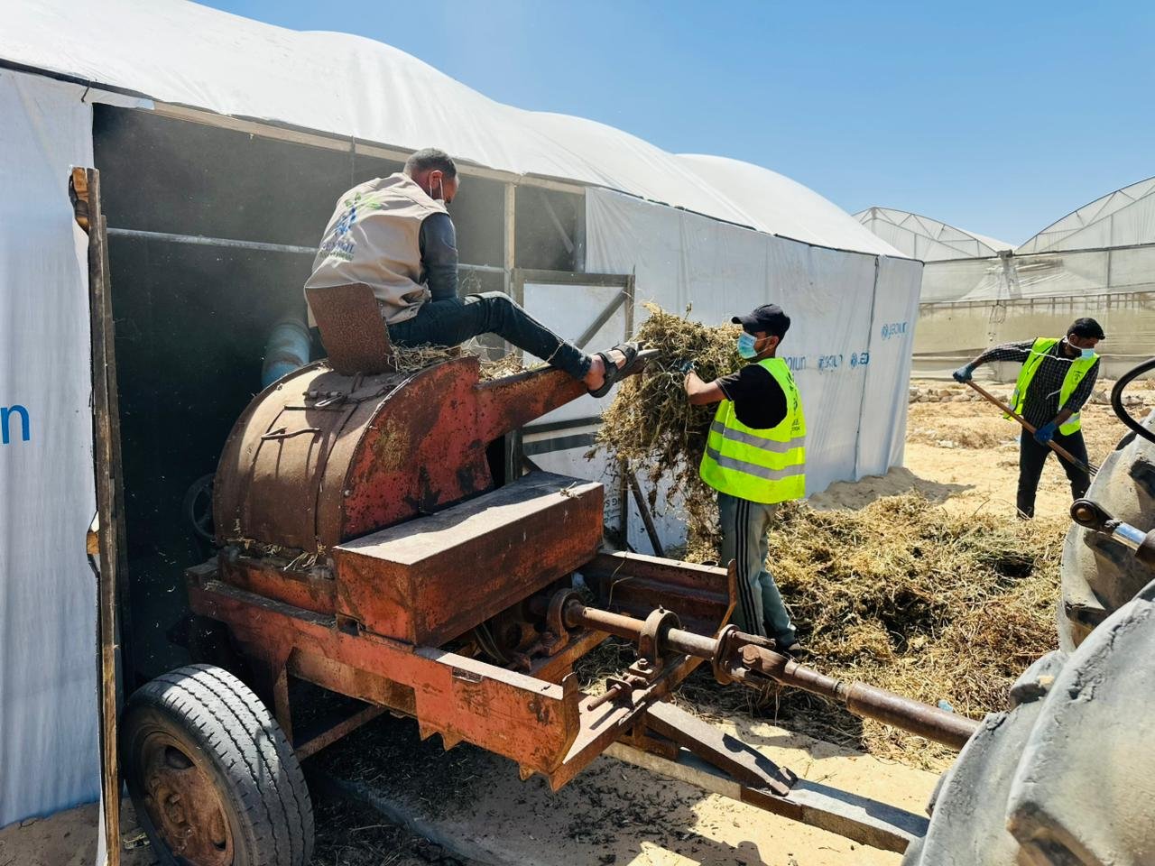 Animal Feed Production from Agricultural Waste