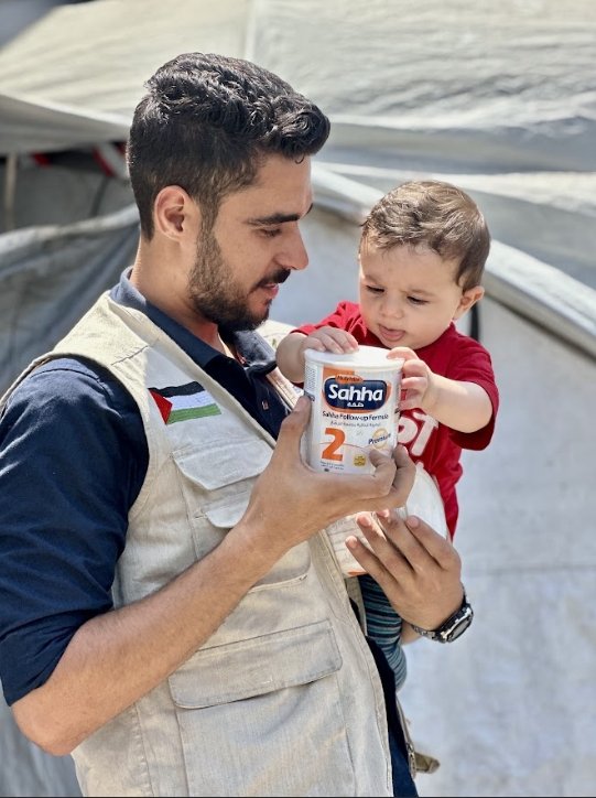 Distribution of Infant Milk – North Gaza