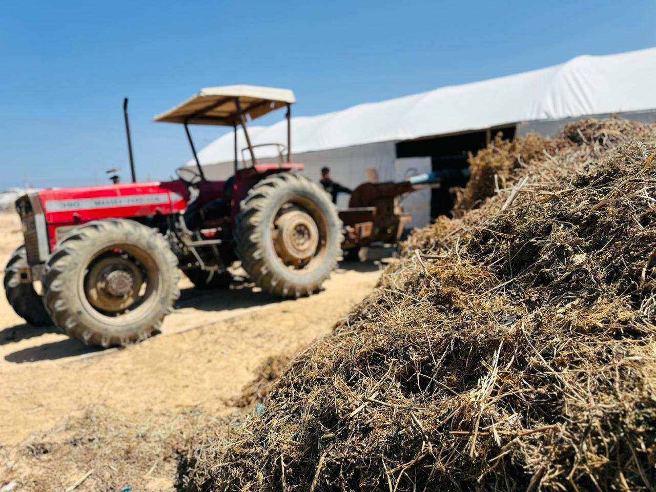 Animal Feed Production from Agricultural Waste