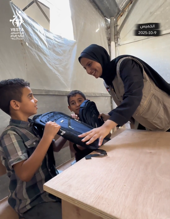 Distribution of Meals and Stationery for 300 Orphaned Students at Senabil Orphans Village