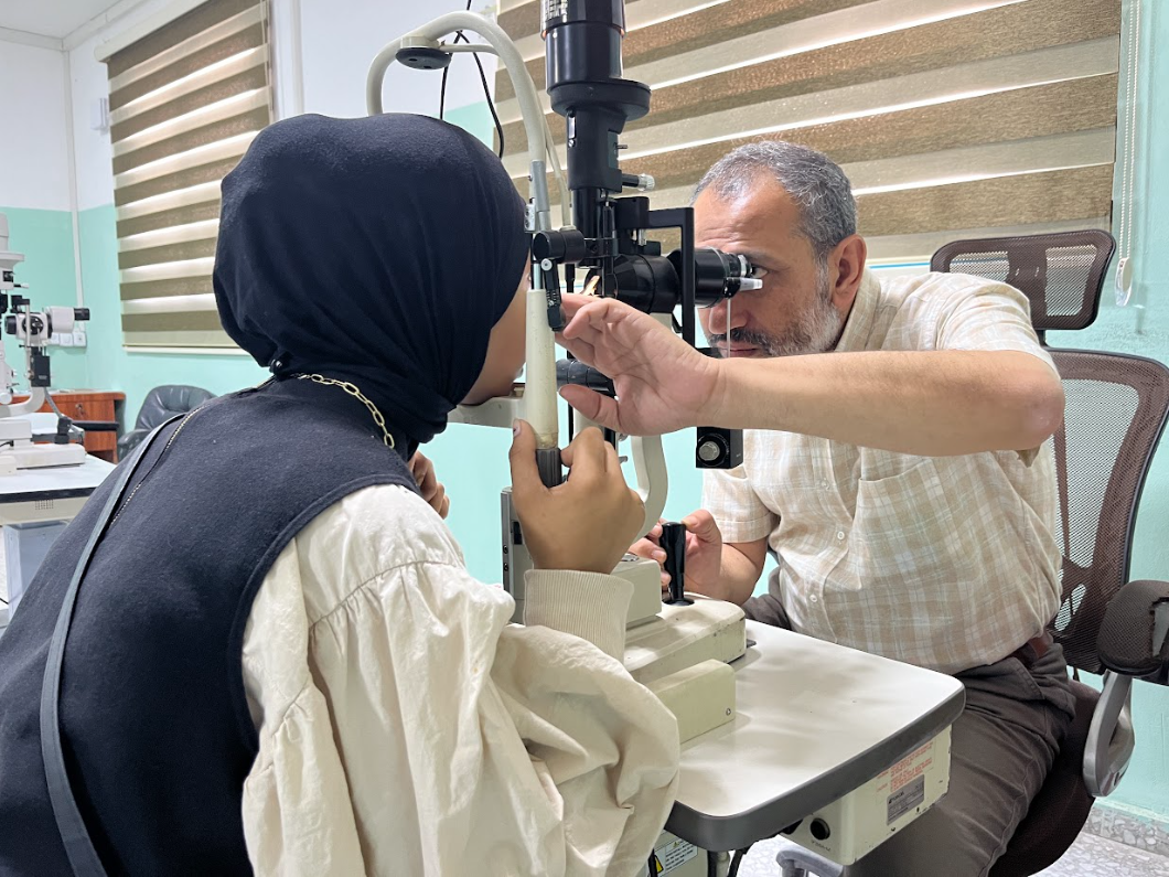 Operation of the Ophthalmology Department at Yaffa Hospital and Provision of Specialized Medical Equipment
