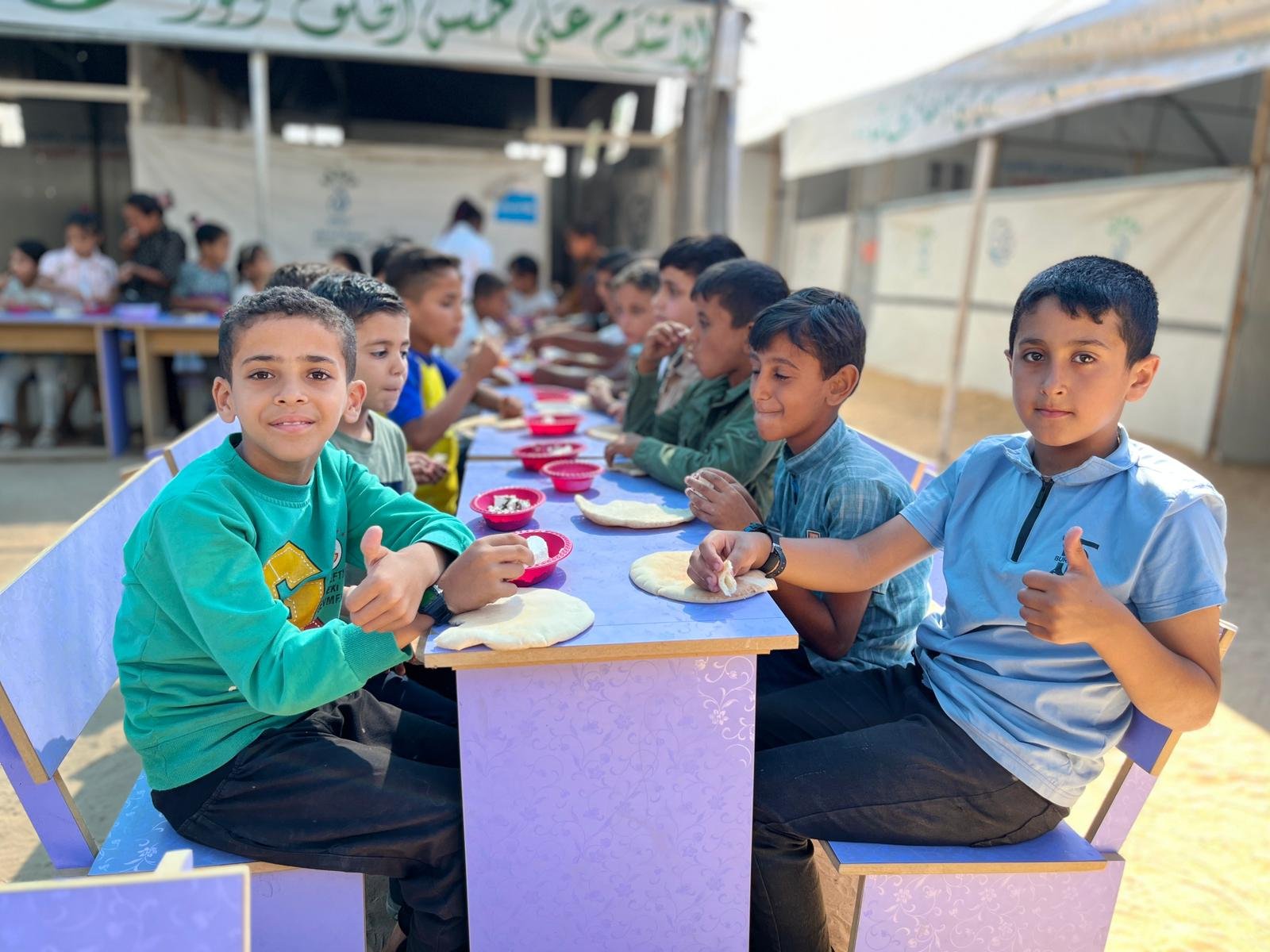 Group Breakfast for Orphan Children
