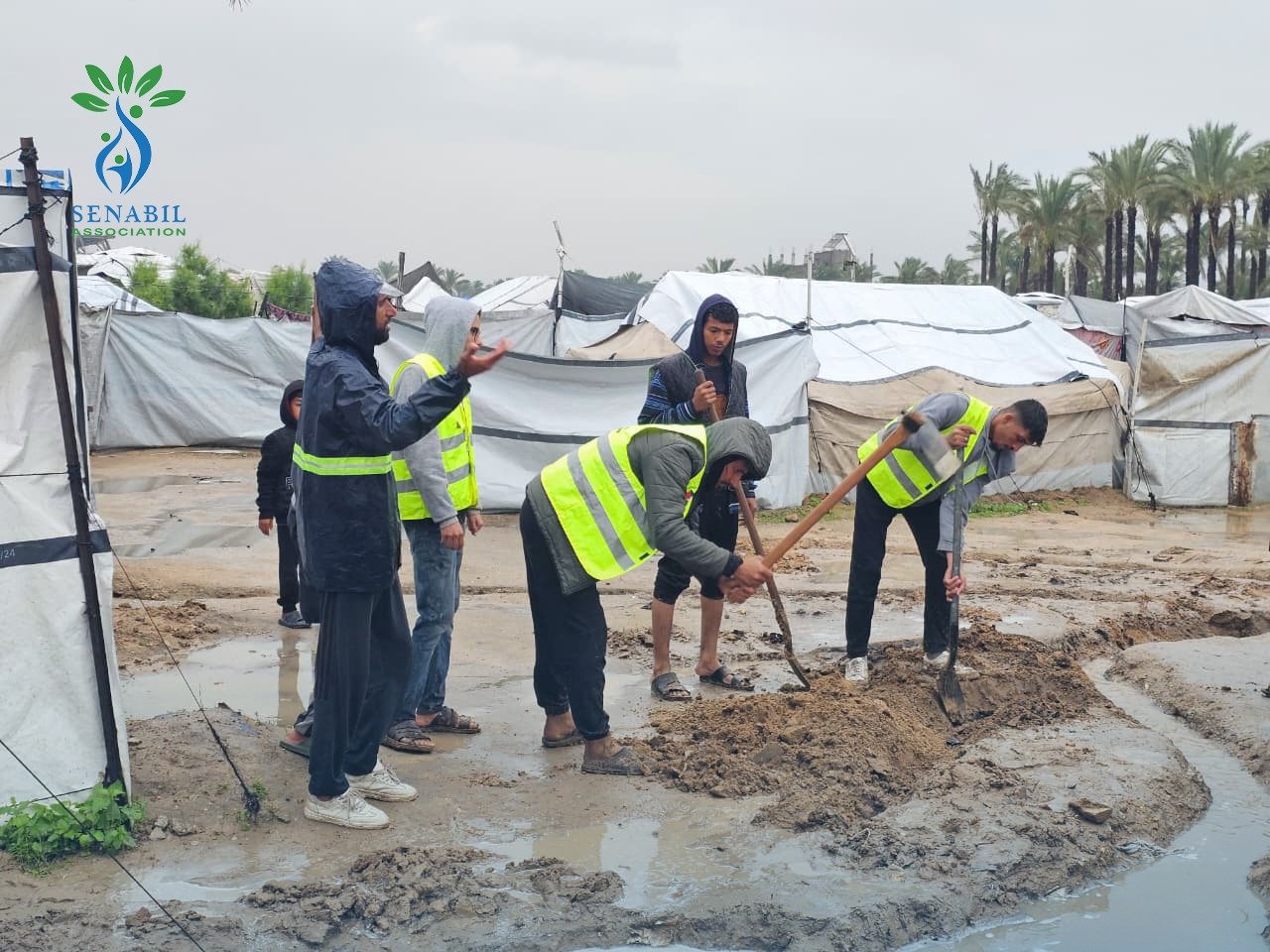 Emergency Relief Response to the Cold Wave in North and South Gaza under the “Gaza Winter… Peace & Warmth” Campaign