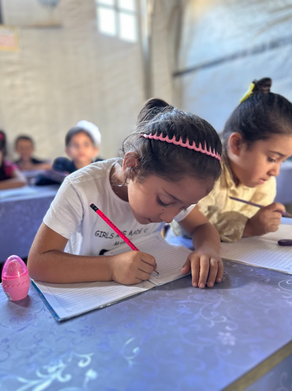Establishing the Senabil Deir Al Balah 1 Field School as an emergency educational solution during the war to ensure educational continuity