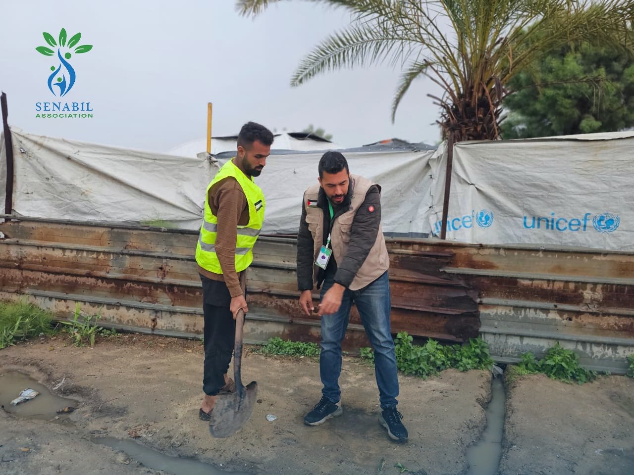 Emergency Relief Response to the Cold Wave in North and South Gaza under the “Gaza Winter… Peace & Warmth” Campaign